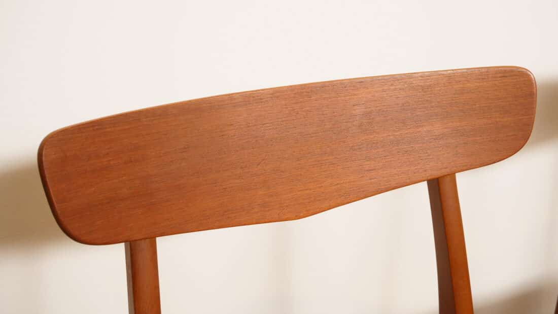 6 X Vintage Eetkamerstoel Farstrup Model 210