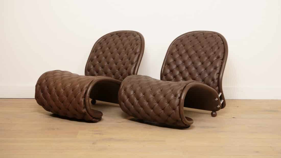 8216 G De Luxe 8217 System 1 2 3 Easy Chair Verner Panton Fritz Hansen