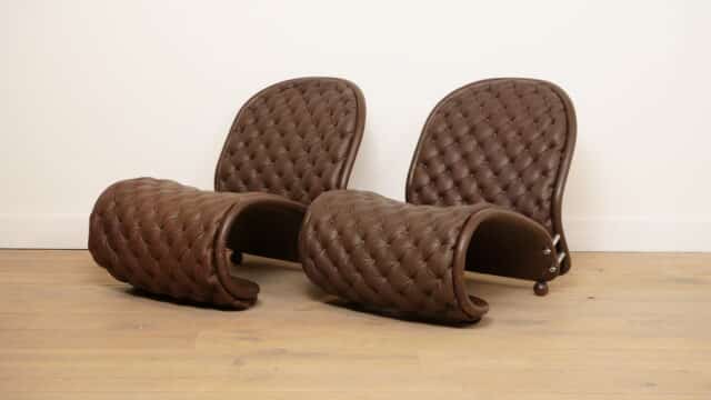 8216 G De Luxe 8217 System 1 2 3 Easy Chair Verner Panton Fritz Hansen