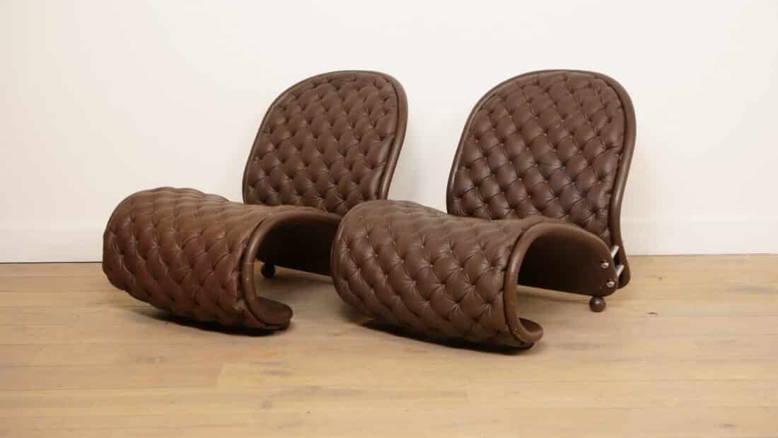 8216 G De Luxe 8217 System 1 2 3 Easy Chair Verner Panton Fritz Hansen