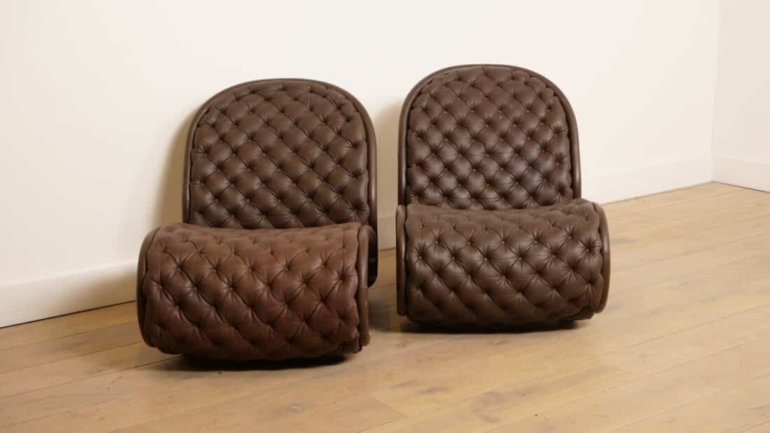 8216 G De Luxe 8217 System 1 2 3 Easy Chair Verner Panton Fritz Hansen