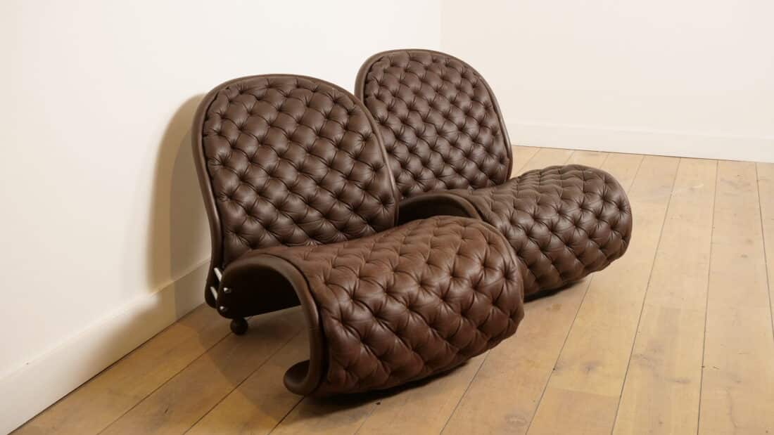 8216 G De Luxe 8217 System 1 2 3 Easy Chair Verner Panton Fritz Hansen