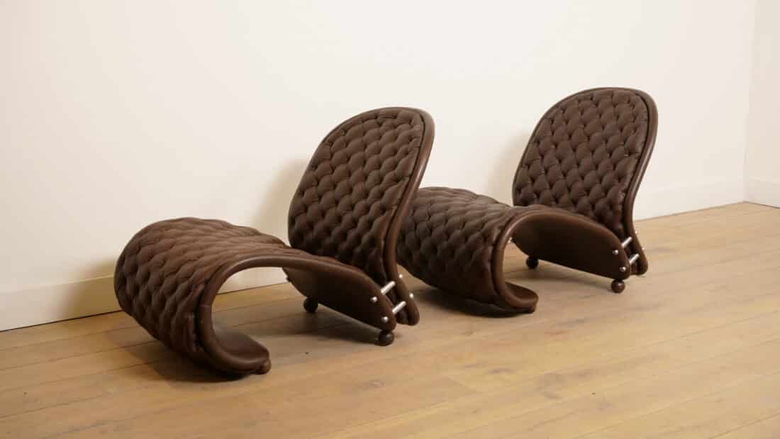 8216 G De Luxe 8217 System 1 2 3 Easy Chair Verner Panton Fritz Hansen