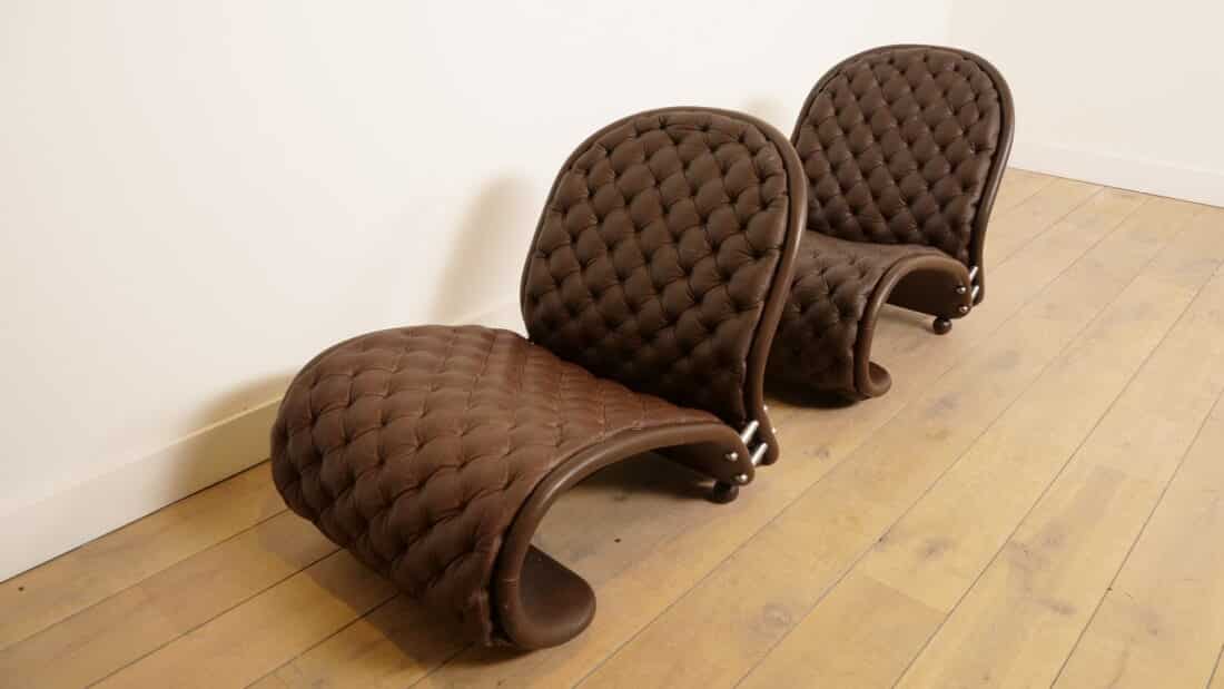 8216 G De Luxe 8217 System 1 2 3 Easy Chair Verner Panton Fritz Hansen