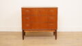Vintage Deense ladekast | Teak | 3 lades