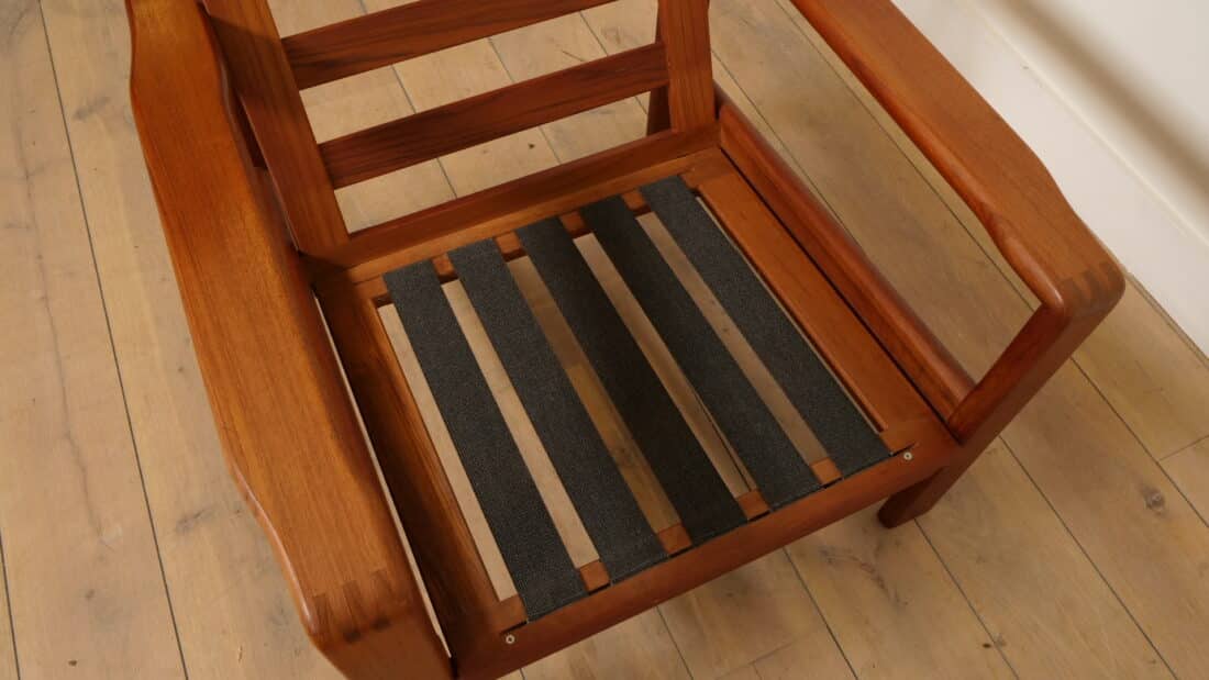 Vintage Lounge Fauteuil Teak Crme