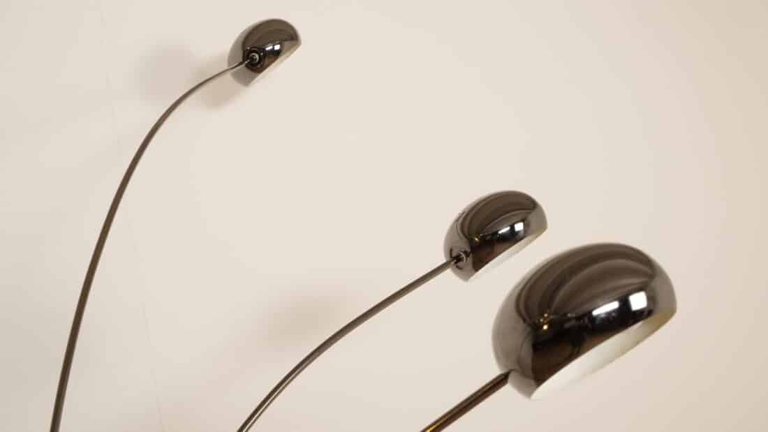 Vintage Design Vloerlamp Cottex Sweden 5 Armig