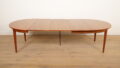 Vintage ronde eettafel XXL | Omann Jun No. 55 | Teak | Uitschuifbaar