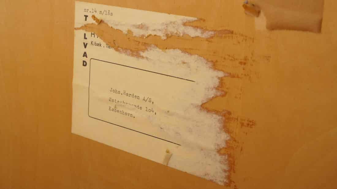 Vintage Ladekast 6 Lades 102 Cm Teak