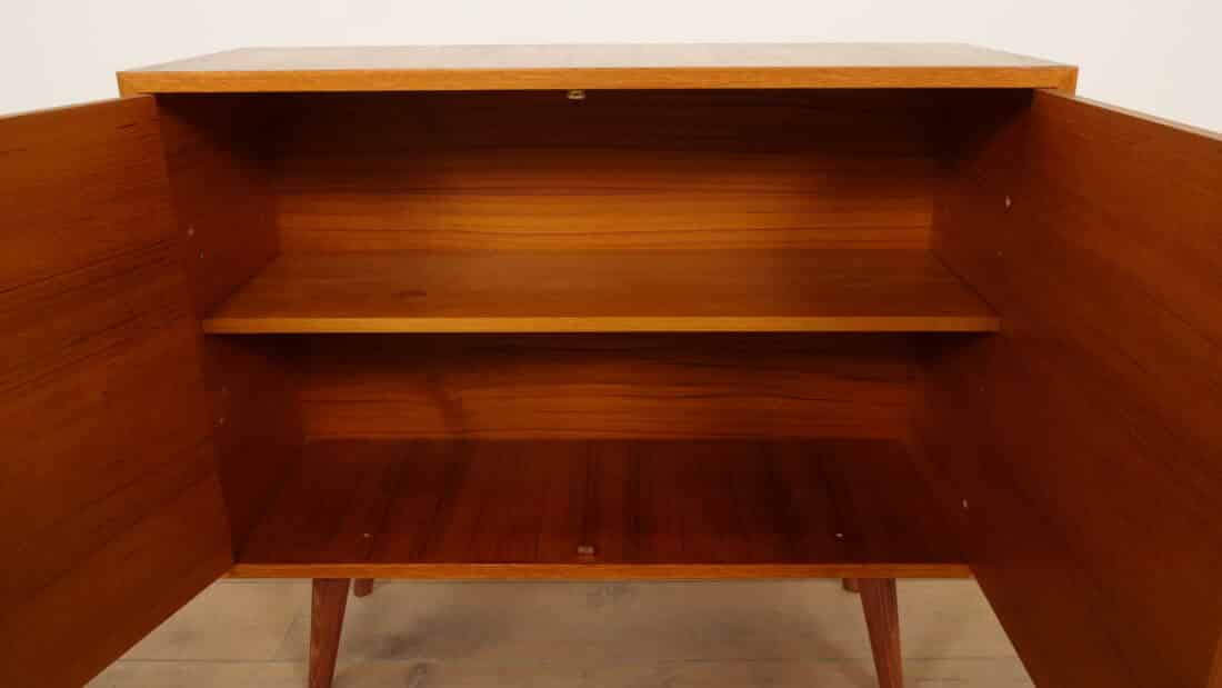 Vintage Wandkast Teak 90 Cm