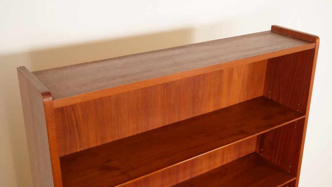 Vintage Highboard Boekenkast Teak Johannes Sorth