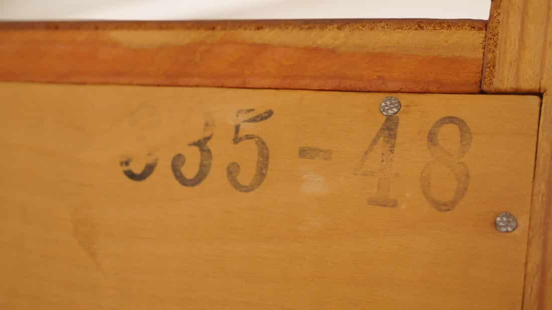 Vintage Highboard Boekenkast Teak Johannes Sorth