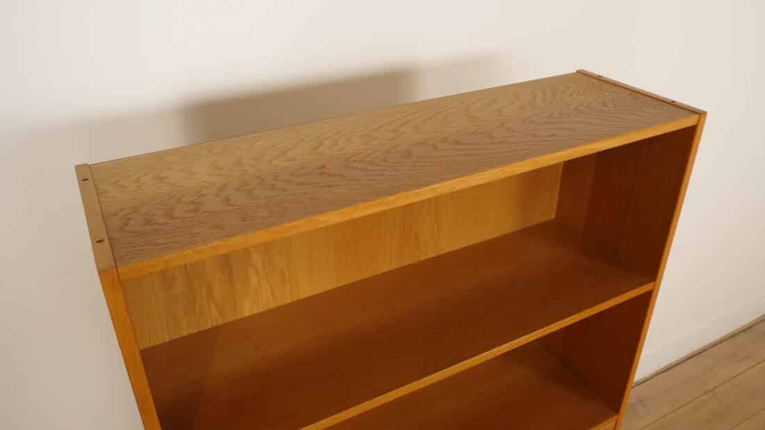 Vintage Wandkast Boekenkast Eiken