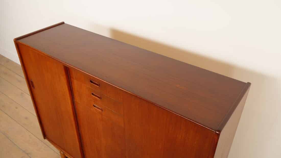 Vintage Highboard Wandkast Teak
