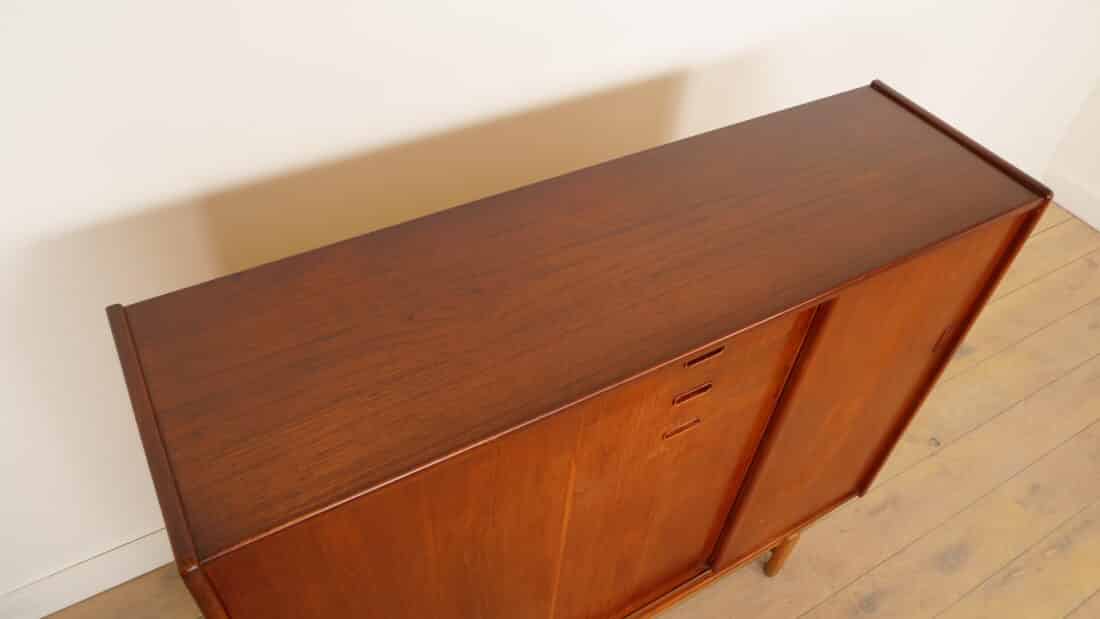 Vintage Highboard Wandkast Teak