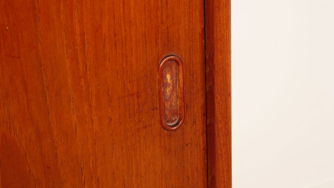 Vintage Highboard Wandkast Teak