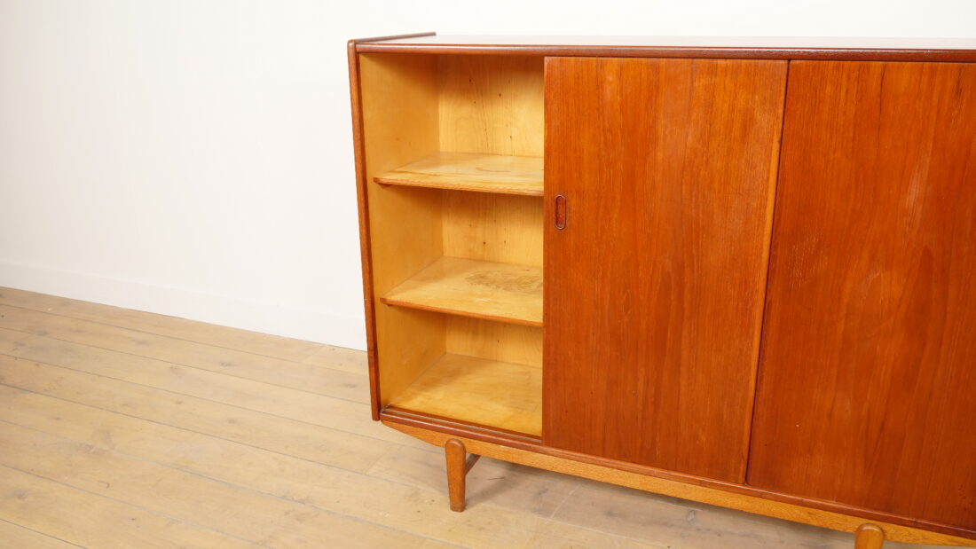 Vintage Highboard Wandkast Teak