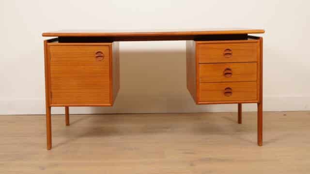 Vintage Bureau Deens Design Teak Arne Vodder