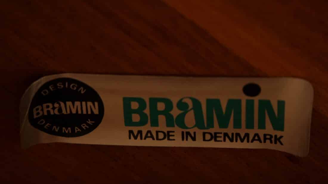 Vintage Ronde Eettafel Uitschuifbaar Bramin Teak