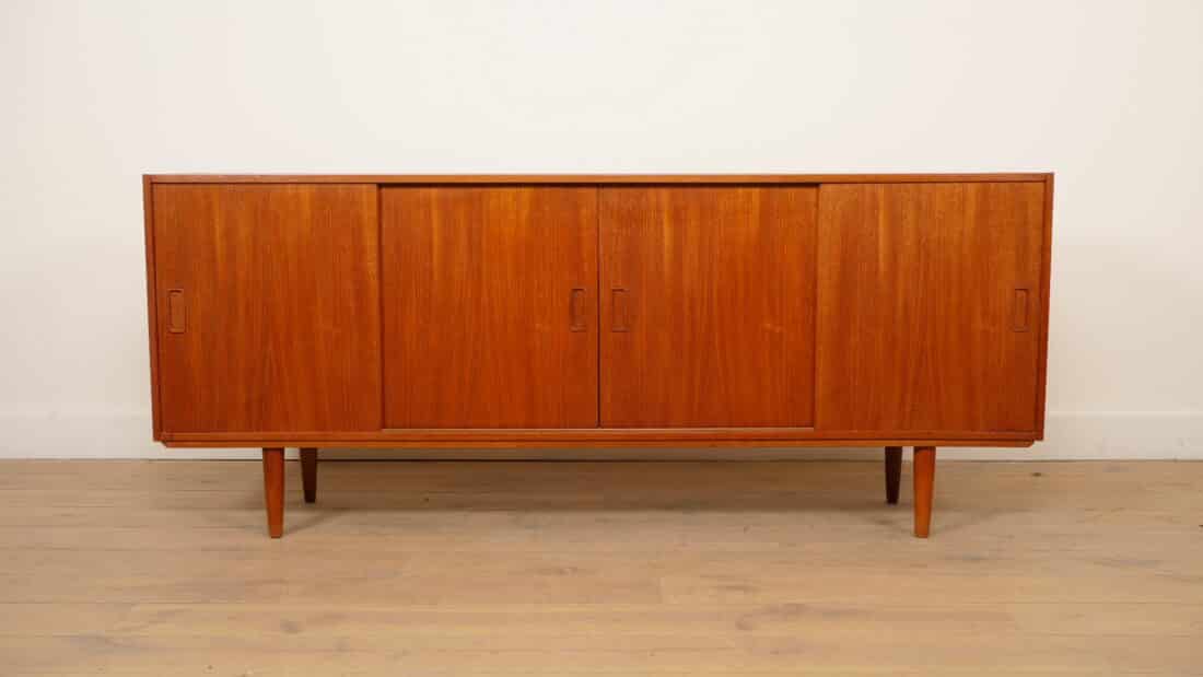 Vintage Deens Dressoir Teak 190 Cm