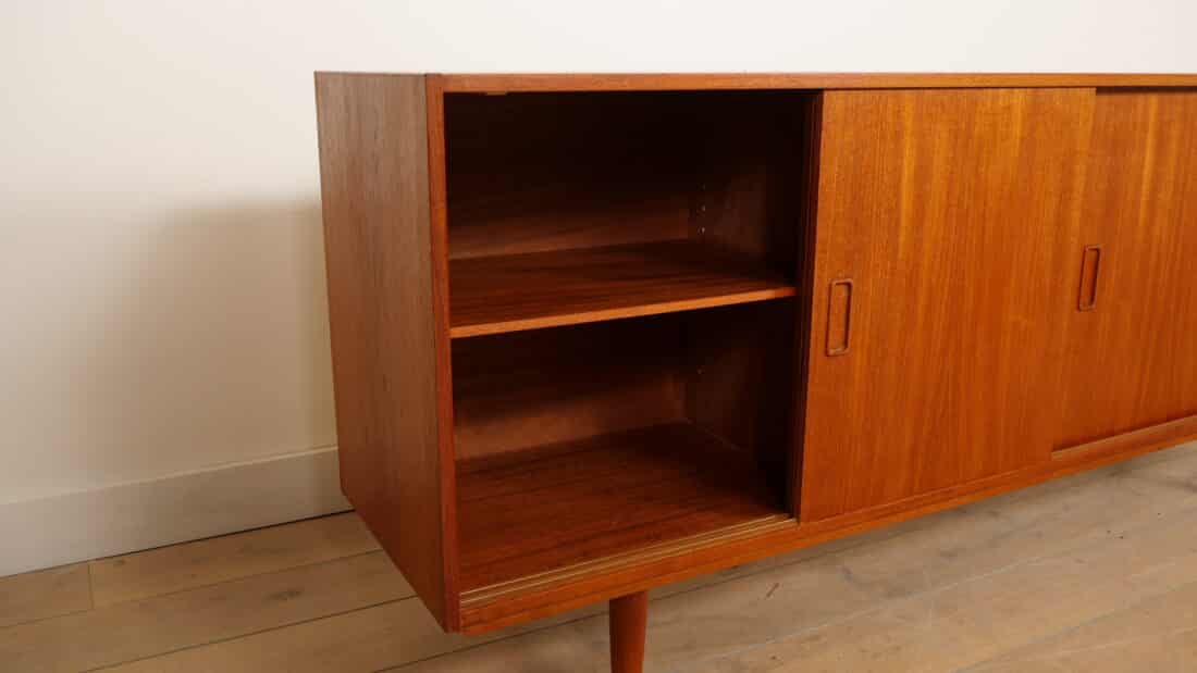 Vintage Deens Dressoir Teak 190 Cm