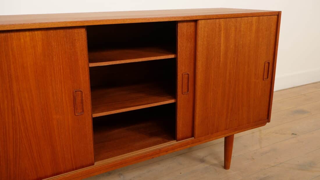 Vintage Deens Dressoir Teak 190 Cm