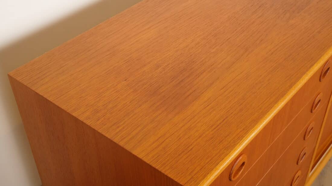 Vintage Dressoir Teak 160 Cm Model Borgia Vintage Dressoir Teak 160 Cm Model Borgia