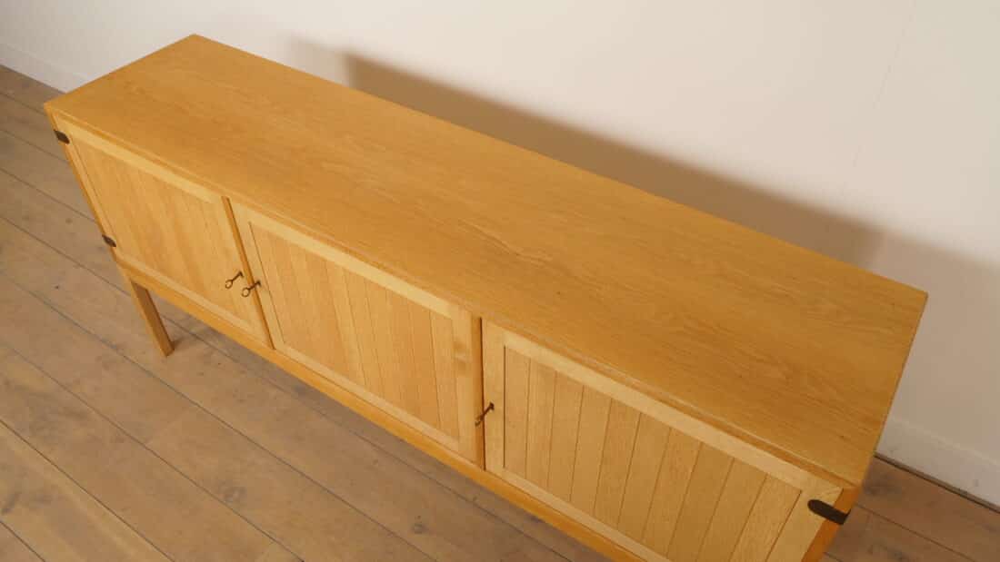 Vintage Dressoir Eiken Deens Design Kurt Ostervig