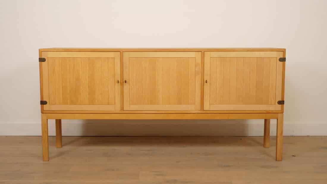 Vintage Dressoir Eiken Deens Design Kurt Ostervig