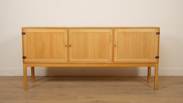 Vintage Dressoir Eiken Deens Design Kurt Ostervig