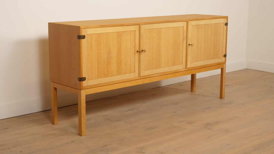 Vintage Dressoir Eiken Deens Design Kurt Ostervig