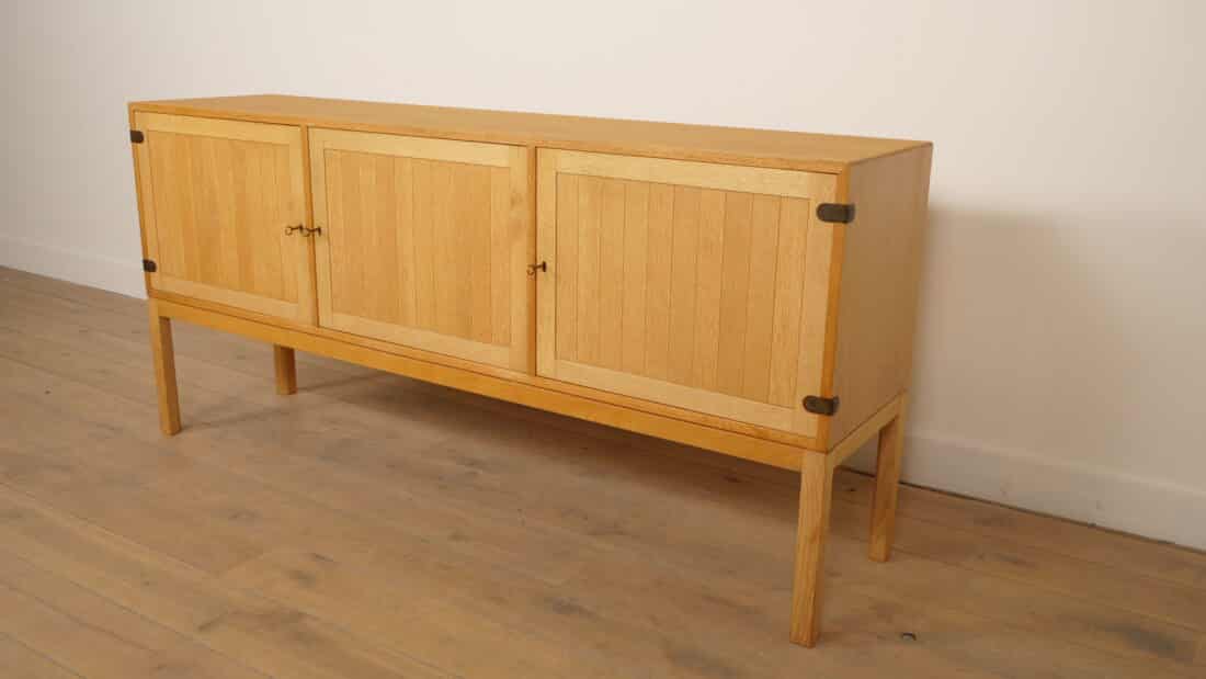 Vintage Dressoir Eiken Deens Design Kurt Ostervig