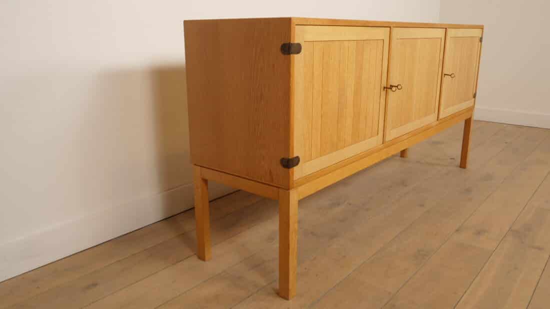 Vintage Dressoir Eiken Deens Design Kurt Ostervig