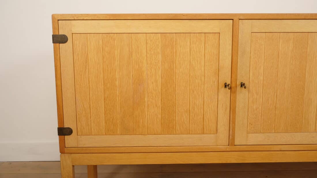 Vintage Dressoir Eiken Deens Design Kurt Ostervig