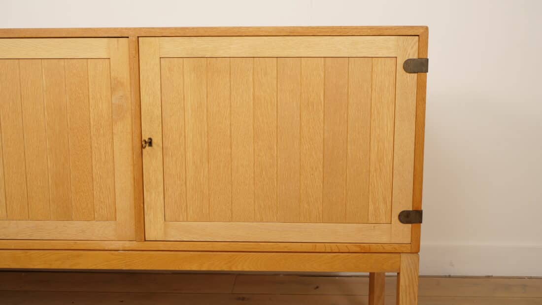 Vintage Dressoir Eiken Deens Design Kurt Ostervig