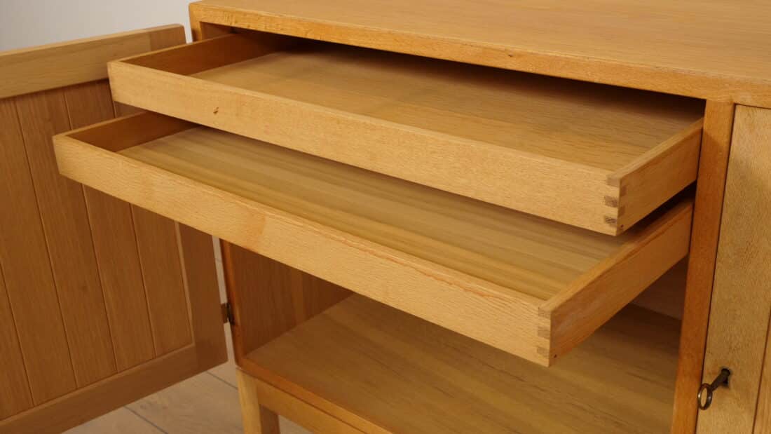 Vintage Dressoir Eiken Deens Design Kurt Ostervig