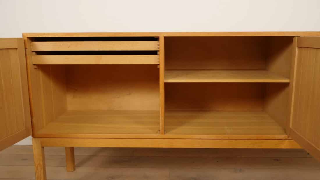 Vintage Dressoir Eiken Deens Design Kurt Ostervig