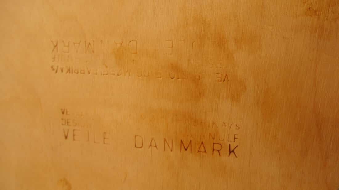 Vintage Ladekast 6 Lades 120 Cm Teak Henning Kjaernulf