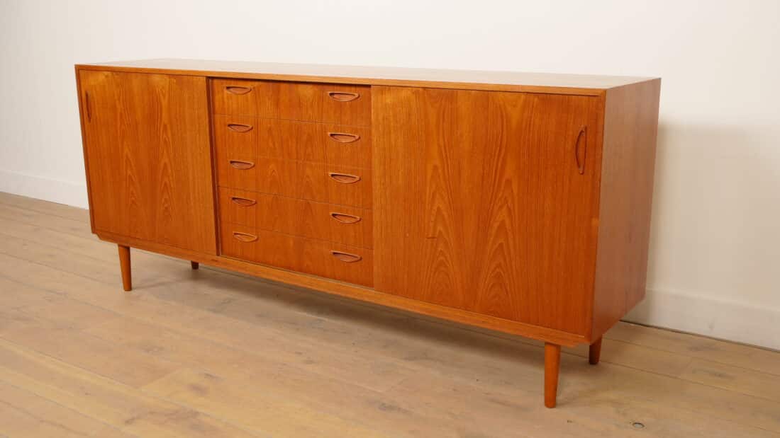 Vintage Dressoir Teak 196 Cm