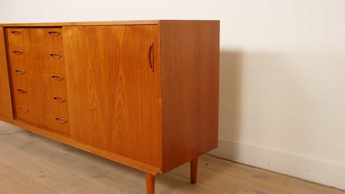 Vintage Dressoir Teak 196 Cm