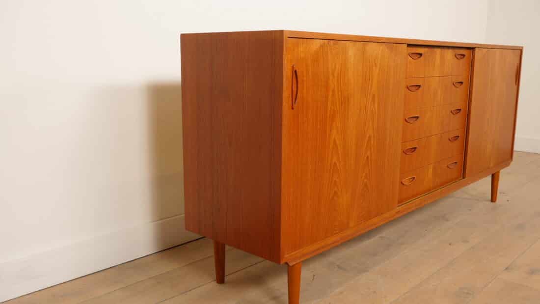 Vintage Dressoir Teak 196 Cm