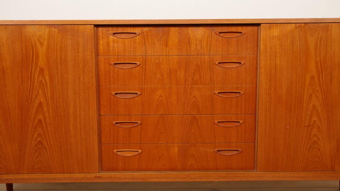 Vintage Dressoir Teak 196 Cm