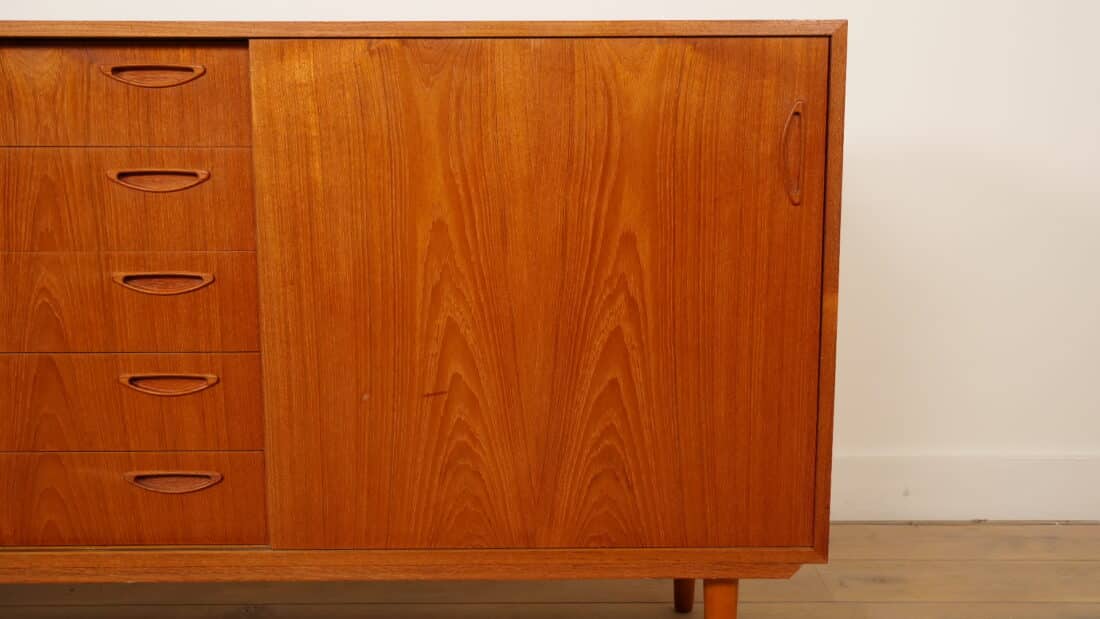 Vintage Dressoir Teak 196 Cm