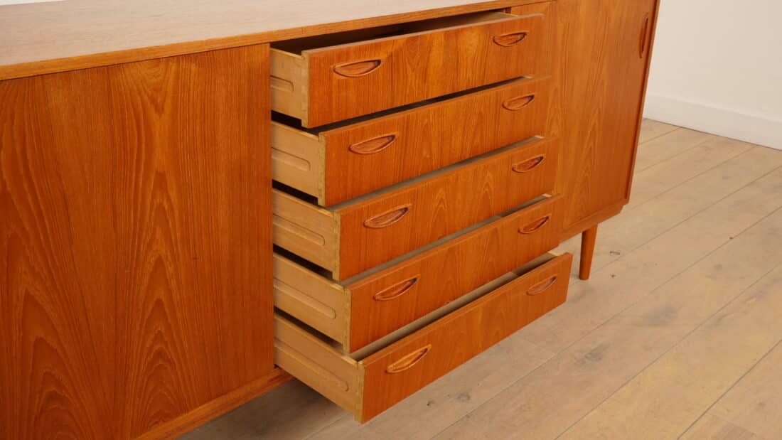 Vintage Dressoir Teak 196 Cm