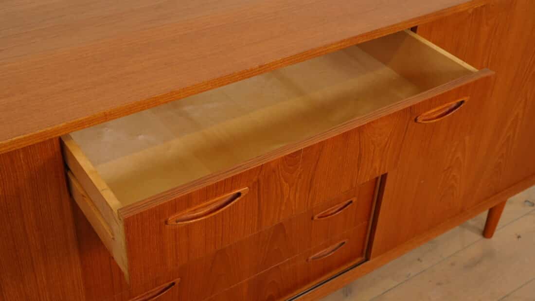 Vintage Dressoir Teak 196 Cm