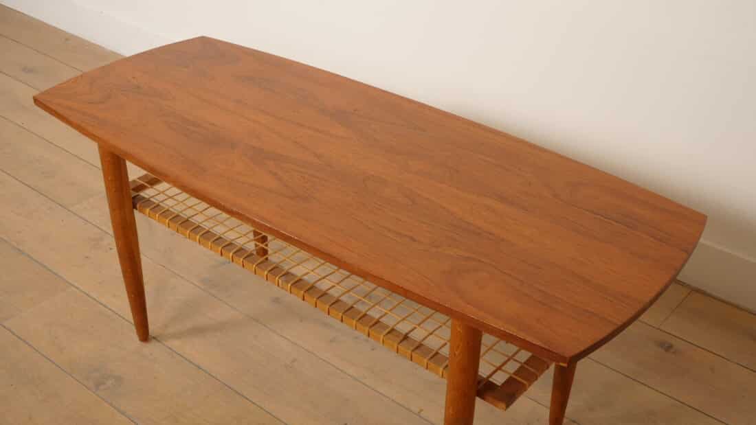 Trp Post Container Data Trp Post Id 25508 Vintage Salontafel Teak Deens Mid Century Trp Post Container