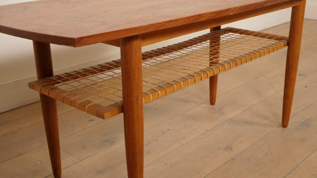 Trp Post Container Data Trp Post Id 25508 Vintage Salontafel Teak Deens Mid Century Trp Post Container