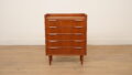 Vintage Deense ladekast | Teak | 5 lades