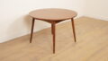 Vintage round dining table | extendable | 1960s