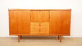 Vintage kast | Deens Highboard | Schuifdeuren | Bramin | 225 cm
